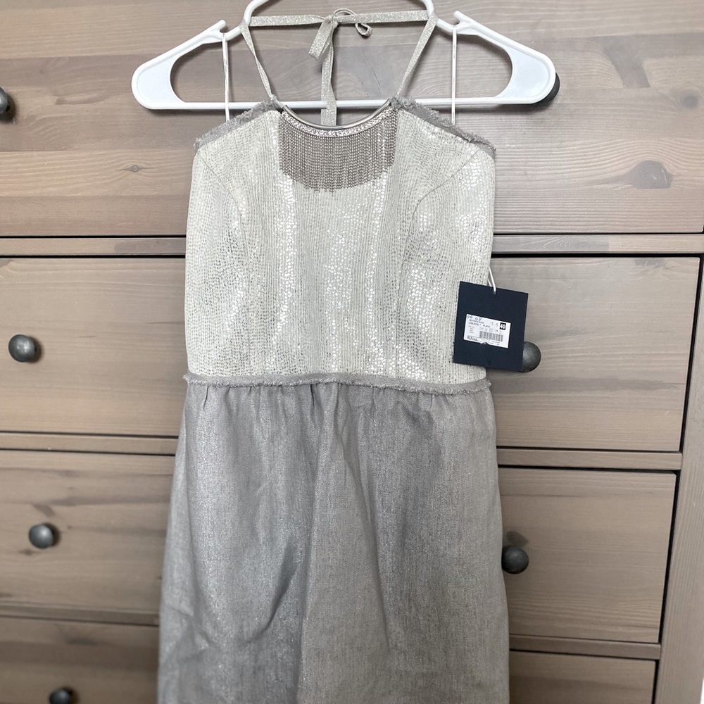Beautiful Oky-Coky linen dress. New! Never worn, still with tag.